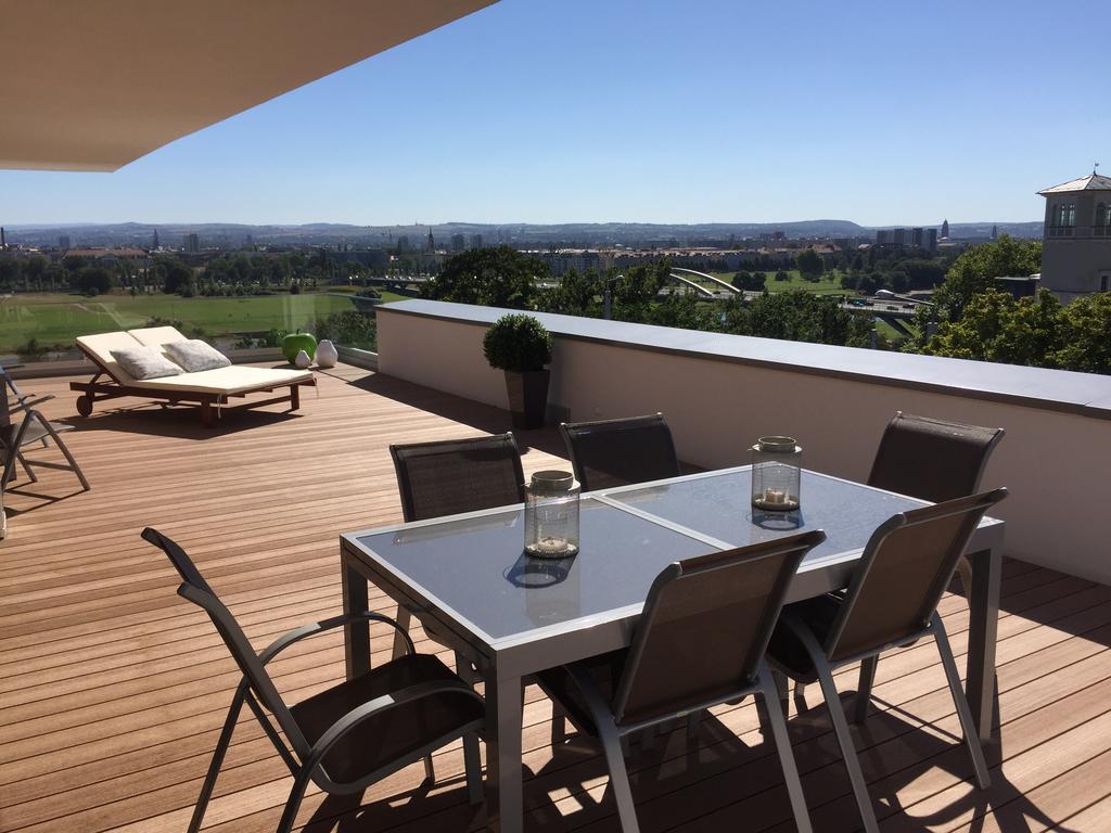 Wohnung Mit Weitblick Drážďany Exteriér fotografie