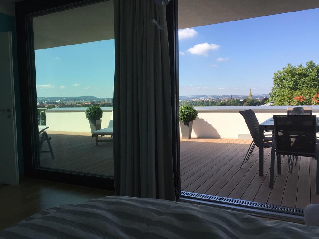 Wohnung Mit Weitblick Drážďany Exteriér fotografie